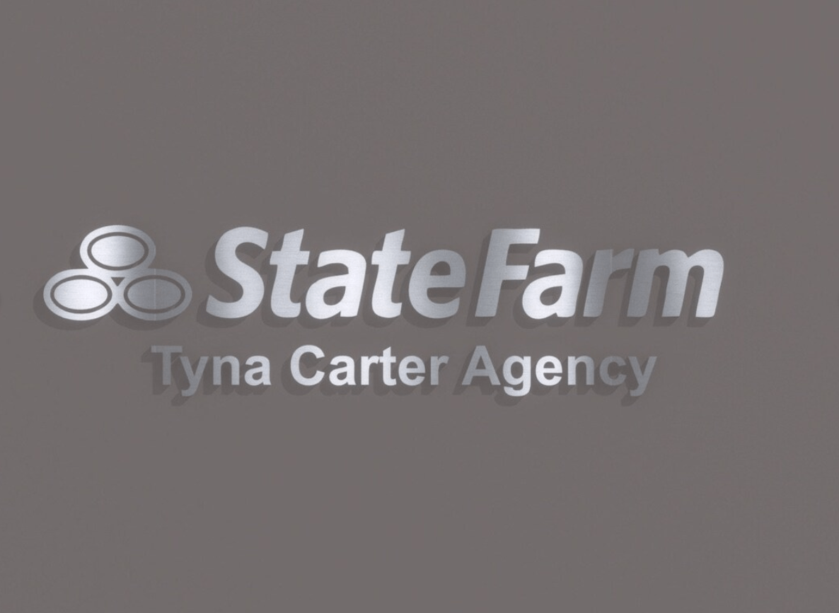Custom State Farm Agency Sign, Reception Logo Signage, For Business 3D Laser Cut, Office Wall Logo, Aesthetic Salon Logo, Dental Clinic Sign - Pupax Signs