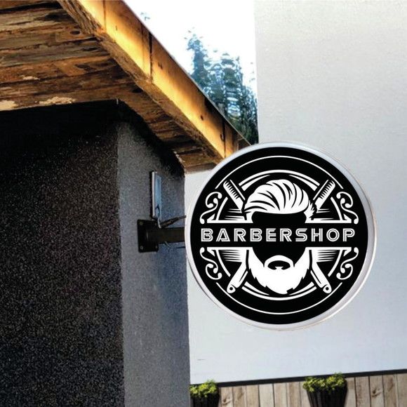 Exterior Double Sided Sign, Custom Blade Led Sign, Led Light Box Double Sided Sign, Wall Mounted Sign, Blade Sign, Personalized Blade Sign - Pupax Signs