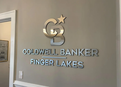 Coldwell Banker Laser Cut Logo Sign, Custom Businnes Sign, Beauty Salon Sign, 3D Business Sign, Personalized Laser Cut Logo Sign, Custom Laser Cut, Logo With Raised 3D Design, Dentist Signage, Beauty Salon Signage