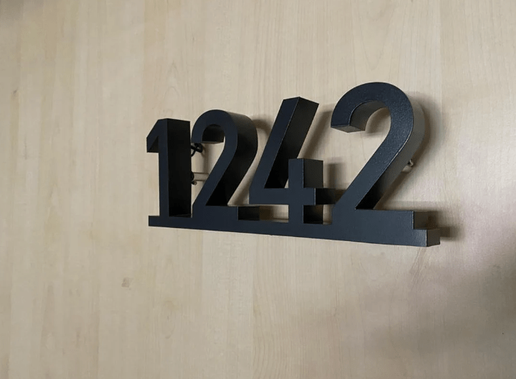 3D Custom Led Sign, Custom Halo Led Wall Logo, Illuminated Logo Sign, Personalized Signage, Office, Lobby & Reception Sign, Pupax - Pupax Signs