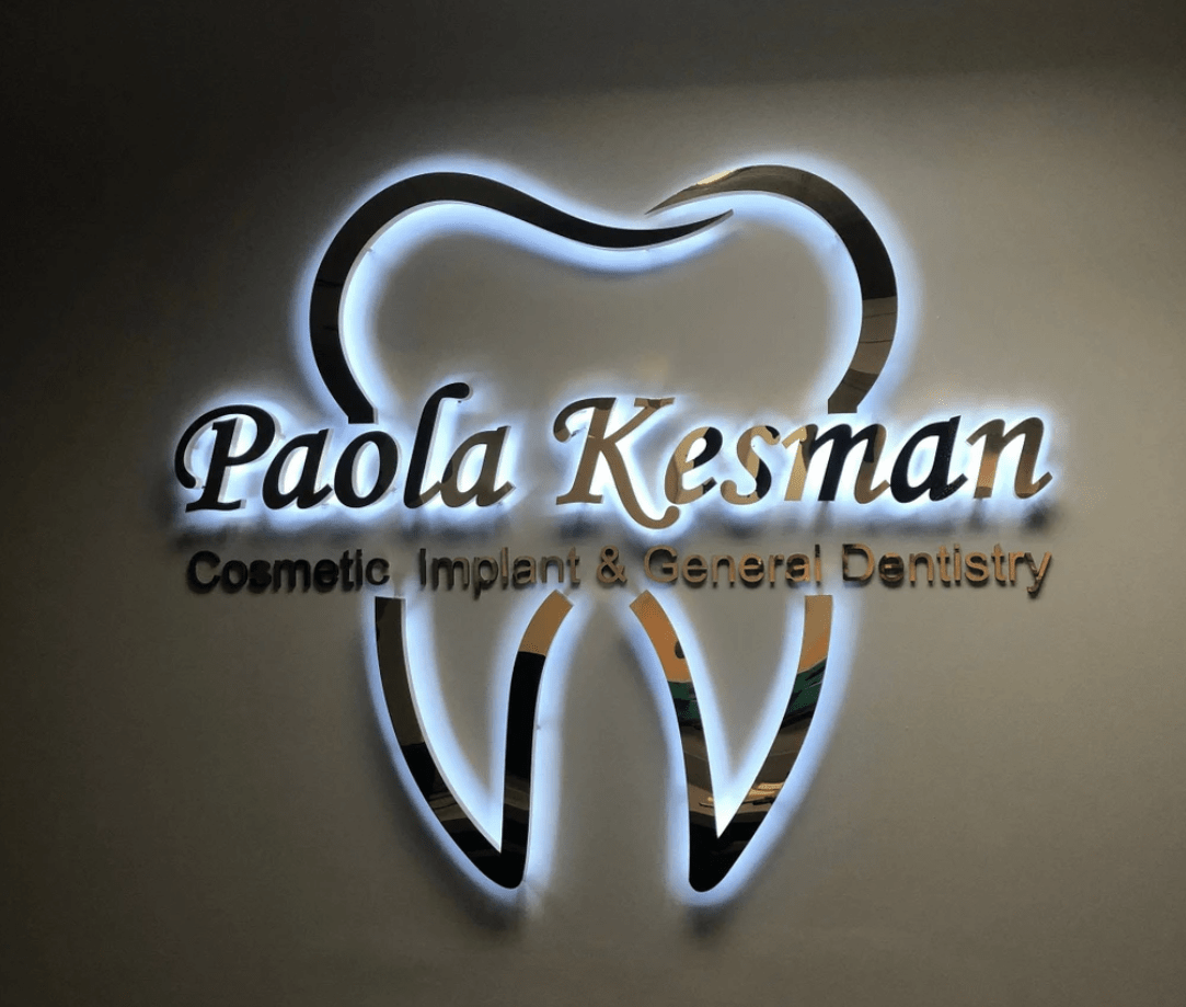 3D Custom Led Sign, Custom Halo Led Wall Logo, Illuminated Logo Sign, Personalized Signage, Office, Lobby & Reception Sign, Pupax - Pupax Signs