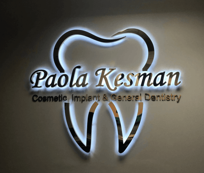 3D Custom Led Sign, Custom Halo Led Wall Logo, Illuminated Logo Sign, Personalized Signage, Office, Lobby & Reception Sign, Pupax - Pupax Signs