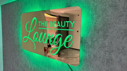Custom Led Pixel Sign, Personalized RGB Sign, Small Business Sign, Backlit 3D Logo, RGB Light Up Wall Decor, Personalized Backlit Logo Sign - Pupax Signs
