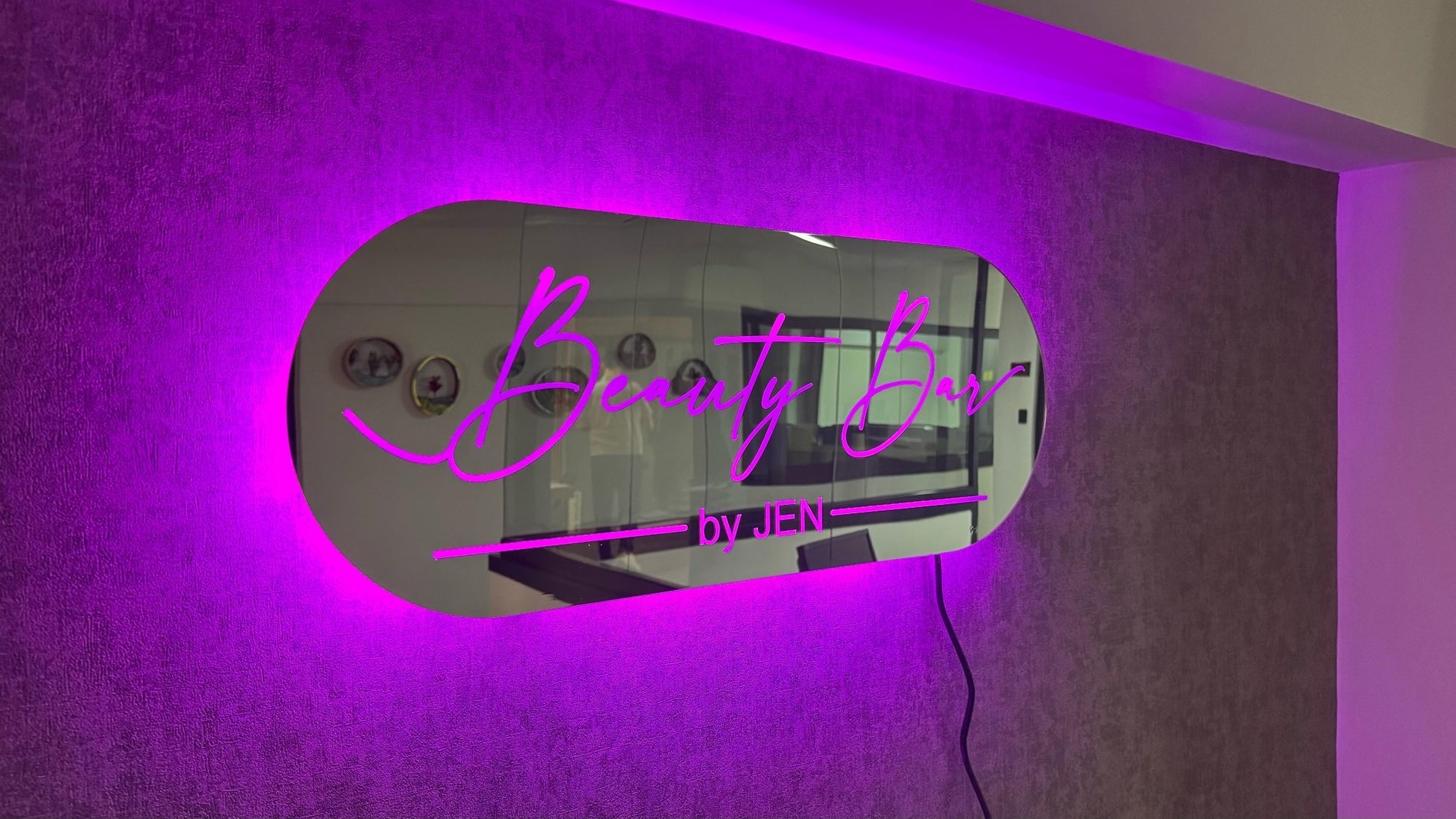 Custom Led Pixel Sign, Personalized RGB Sign, Small Business Sign, Backlit 3D Logo, RGB Light Up Wall Decor, Personalized Backlit Logo Sign - Pupax Signs