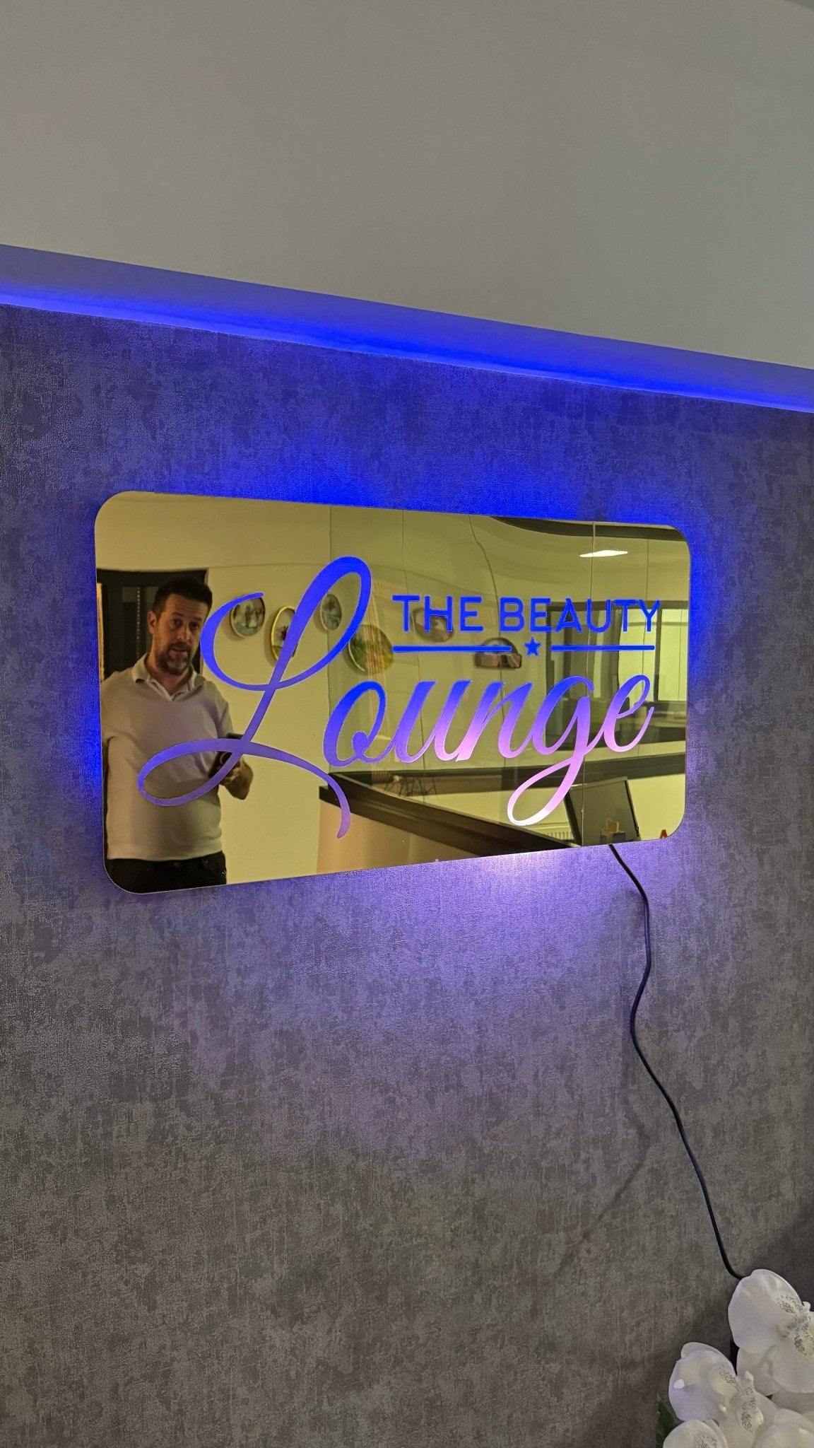 Custom Led Pixel Sign, Personalized RGB Sign, Small Business Sign, Backlit 3D Logo, RGB Light Up Wall Decor, Personalized Backlit Logo Sign - Pupax Signs