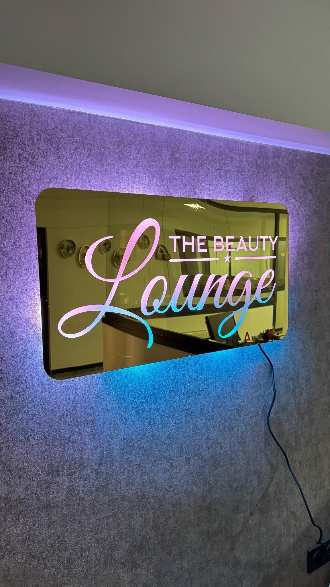 Personalized Illuminated Sign, Custom Backlit Logo, Small Led Business Sign, Backlit 3D Logo, Pixel Led Logo Sign, Pixel Led Sign, RGB Sign - Pupax Signs