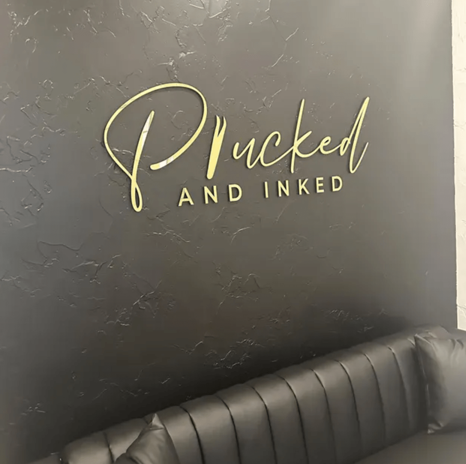 Personalized Laser Cut Logo Sign, Beauty Salon Sign, 3D Business Sign, Business Signboard, Custom Laser Cut, Logo With Raised 3D Design, Dentist Sign - Pupax Signs