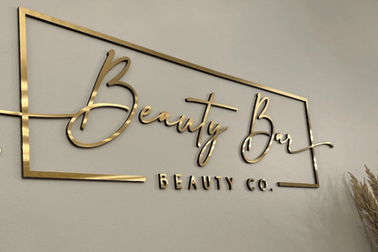 Personalized Laser Cut Logo Sign, Beauty Salon Sign, 3D Business Sign, Business Signboard, Custom Laser Cut, Logo With Raised 3D Design, Dentist Sign - Pupax Signs